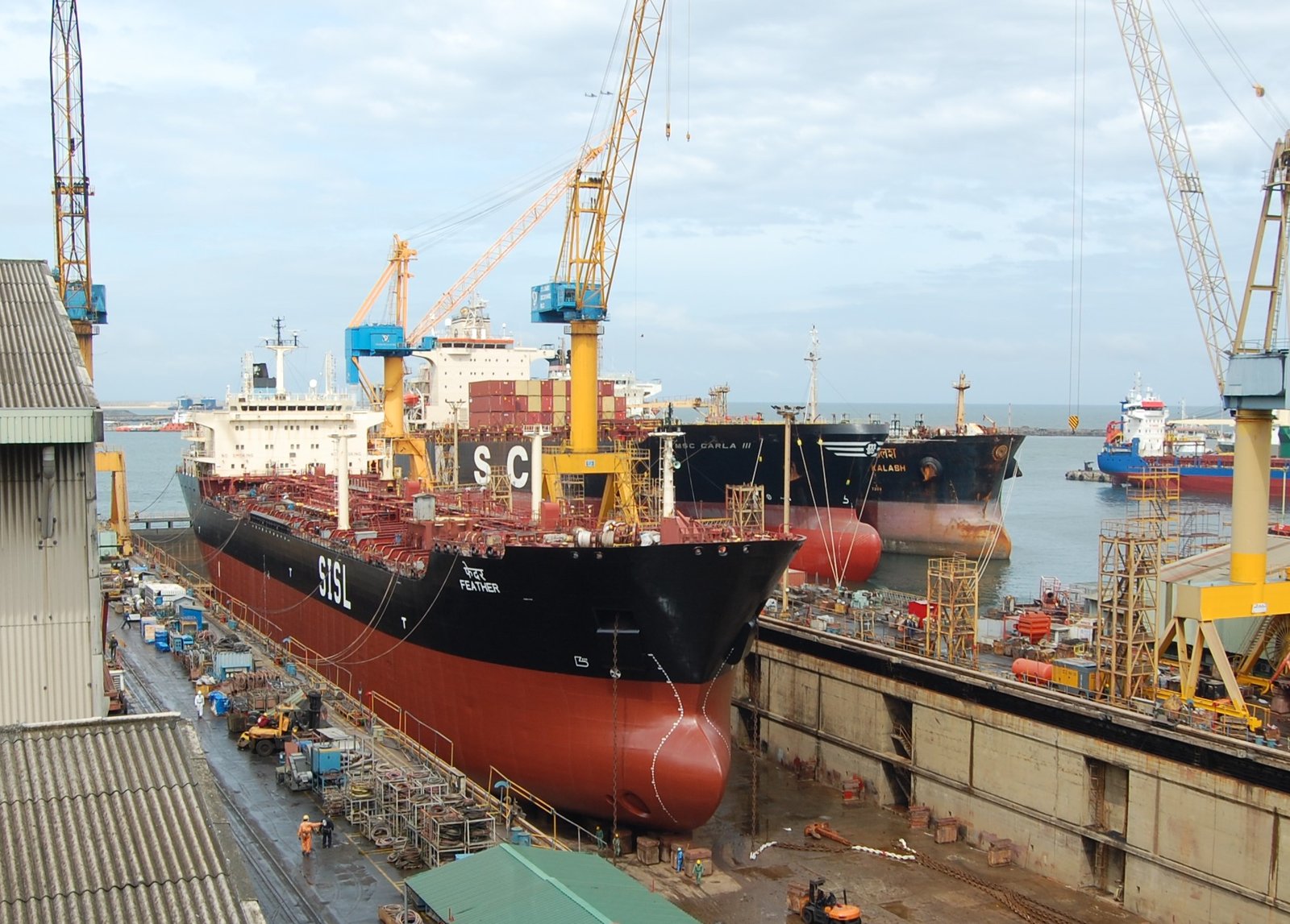 Colombo Dockyard PLC ship repairs